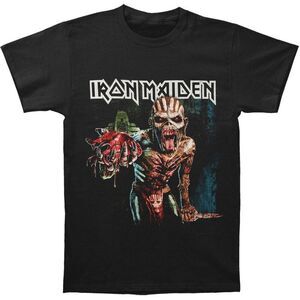 Iron Maiden Unisex Adult The Book Of Souls European Tour V.1 Back Print T-Shirt